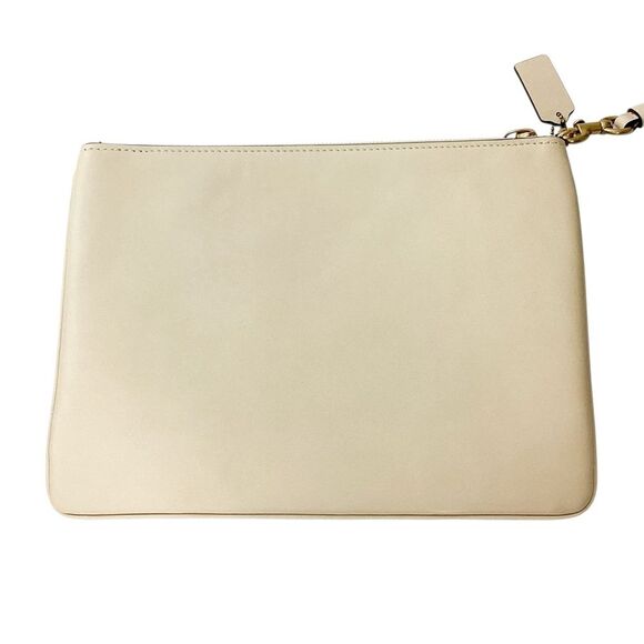 Coach X Tom Wesselmann Collab Large Turnlock Wristlet Bag Clutch - Picture 9 of 14